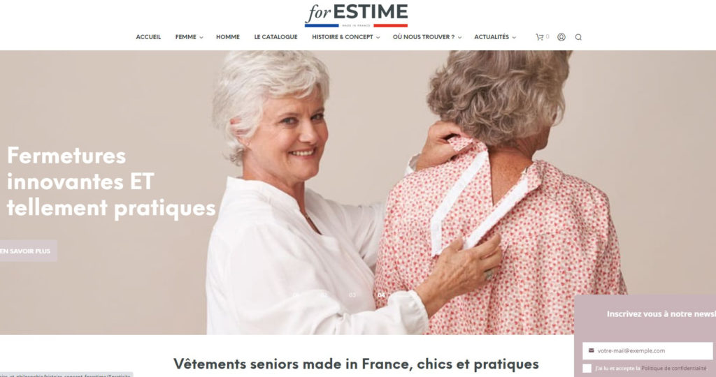 site français où trouver des vêtements pour personnes âgées
