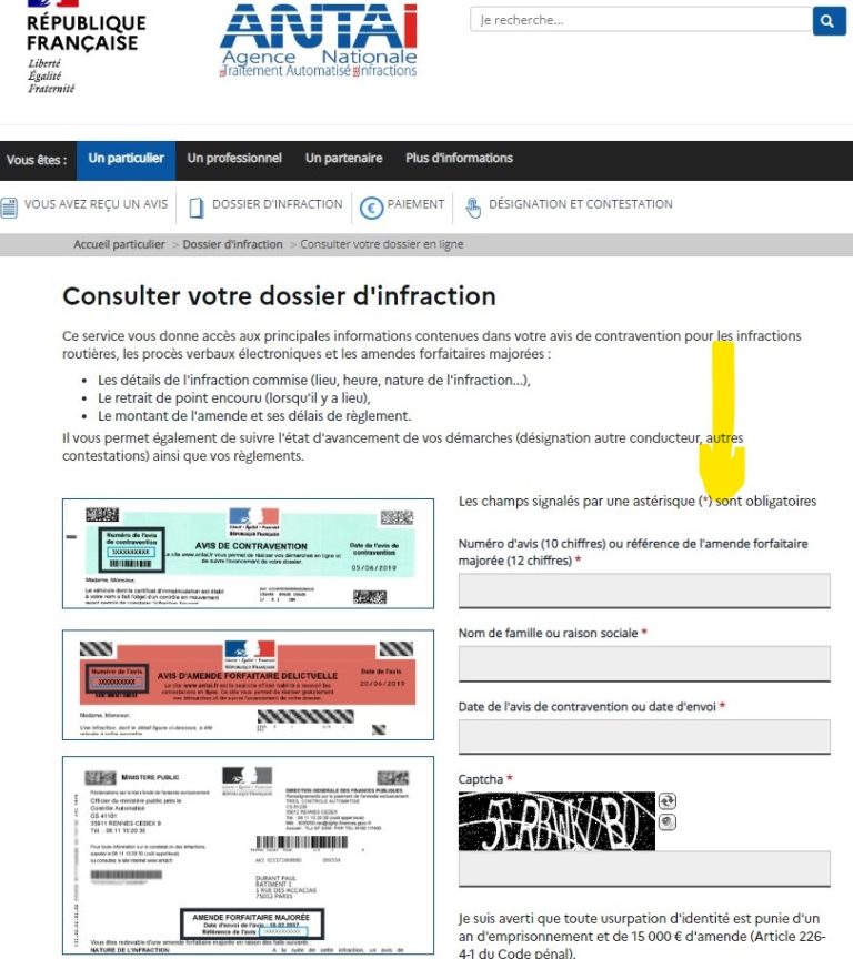 Où retrouver mes amendes Comment les retrouver toutes en ligne
