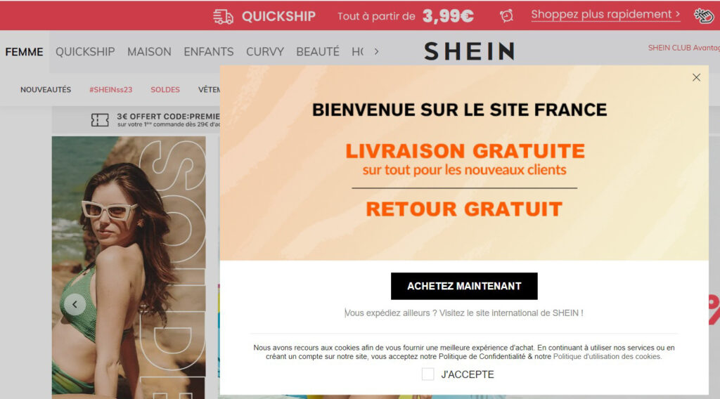 Shein astuces pour plus de réductions